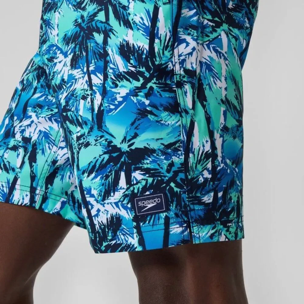 Speedo Tropical Bondi Basin Palm Print Drawstring 9